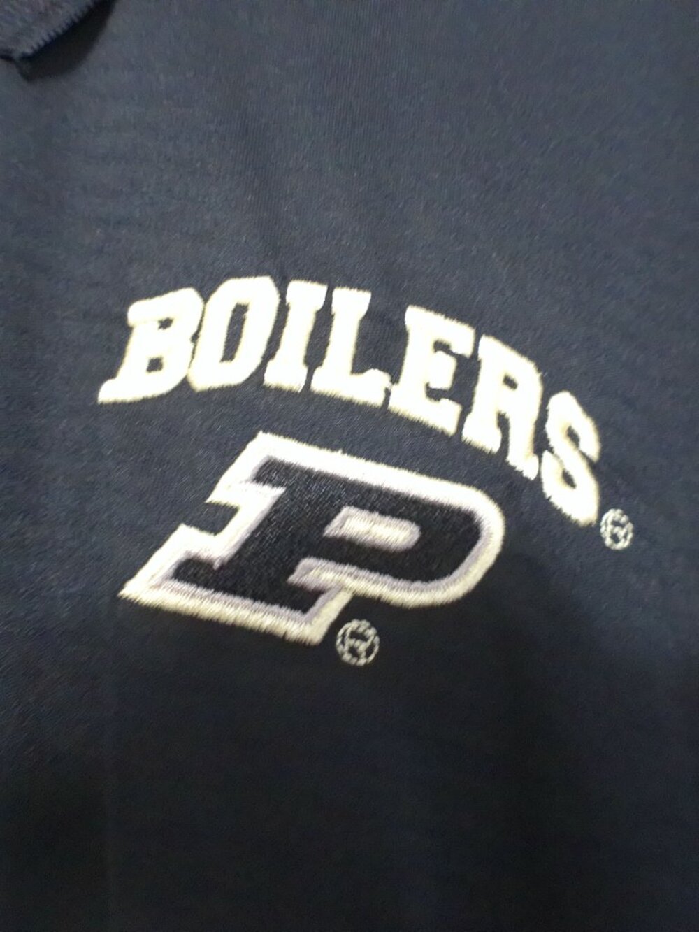 Purdue Boilermakers Polo Shirt Men’s 2XL Black Gold ProEdge Performance NCAA - Picture 4 of 7